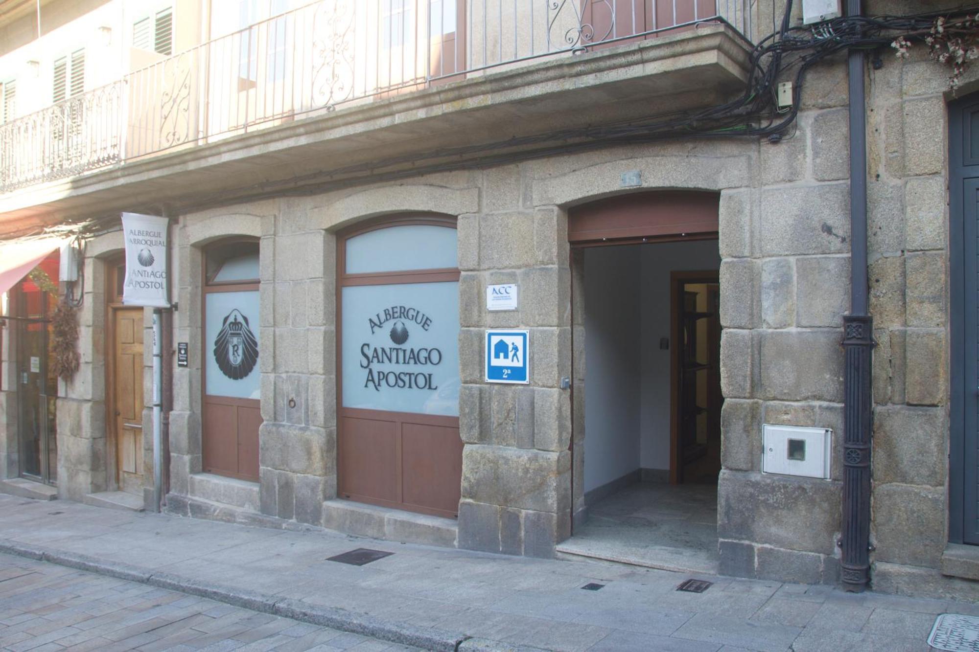 Albergue Parroquial Santiago Apostol De Redondela Exterior foto